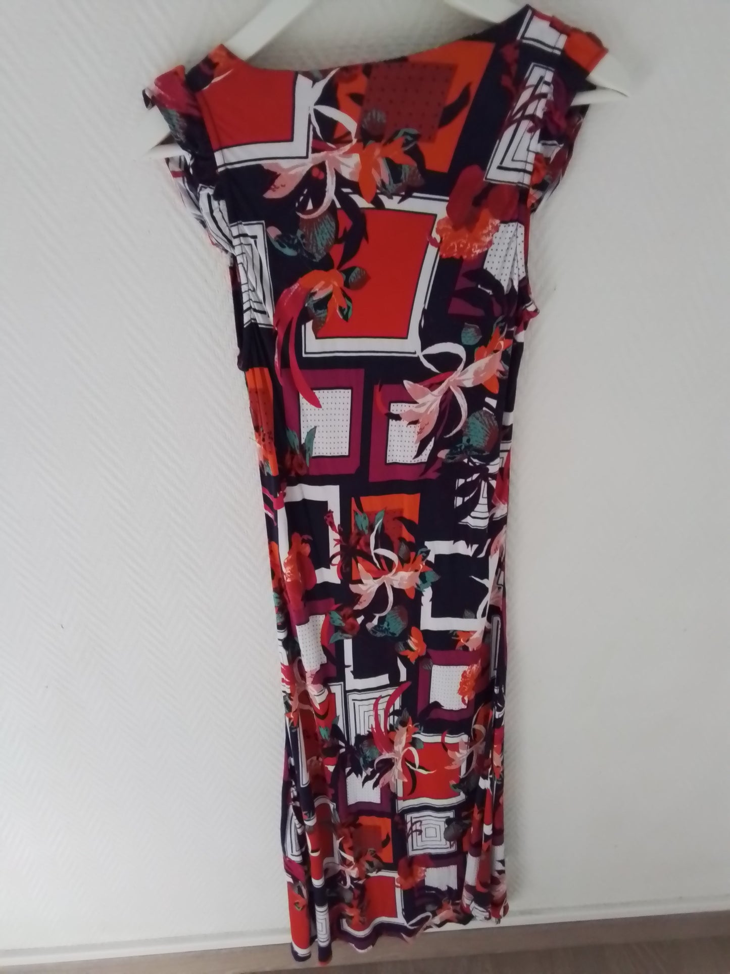 Robe longue imprimée