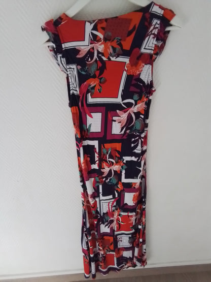 Robe longue imprimée