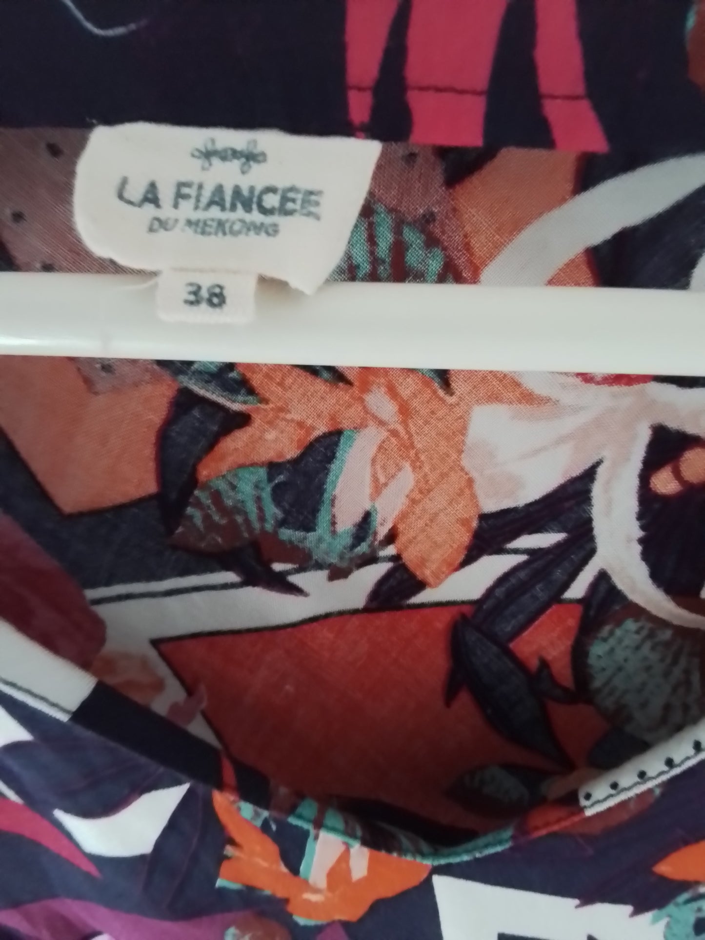 Robe longue imprimée