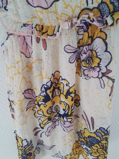 Robe petite fille coton imprimé ARIANA taille 6 ans