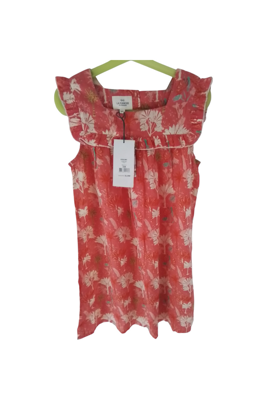 Robe fille coton imprimé ARIANA taille 10 ans