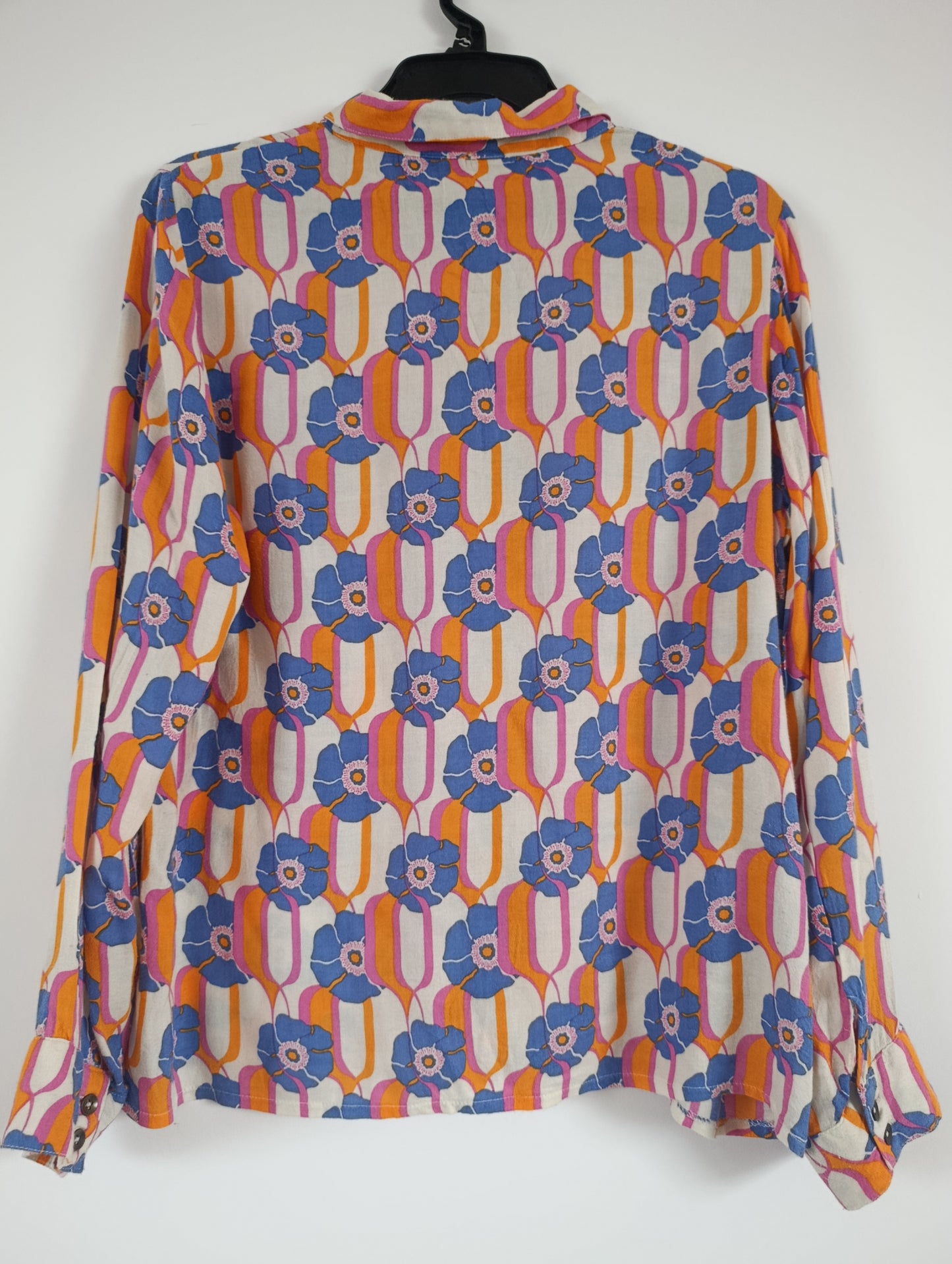Chemise à fleurs vintage 70's