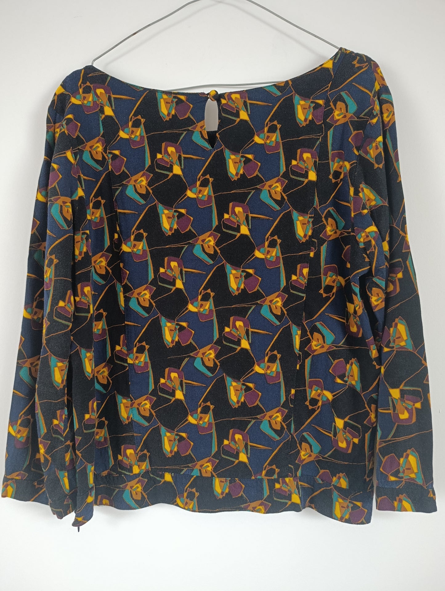 Belle blouse aux tons dorés