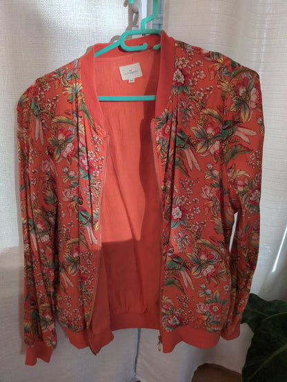 Veste teddy imprimée zippée ONEIDA