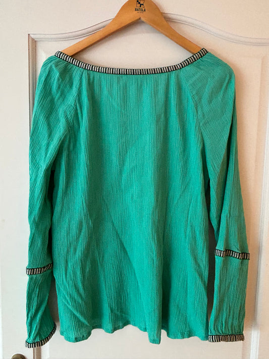 blouse ample gaze de coton