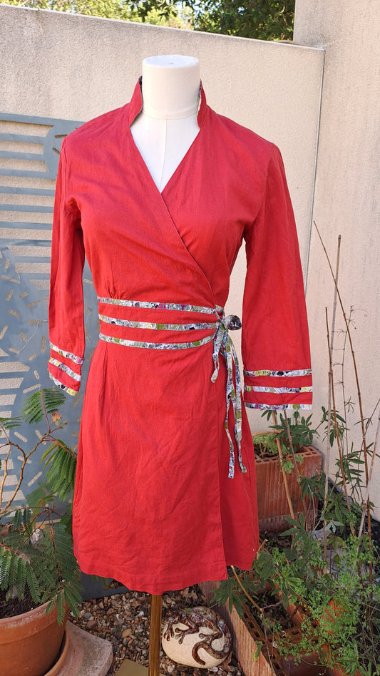 Robe cache coeur