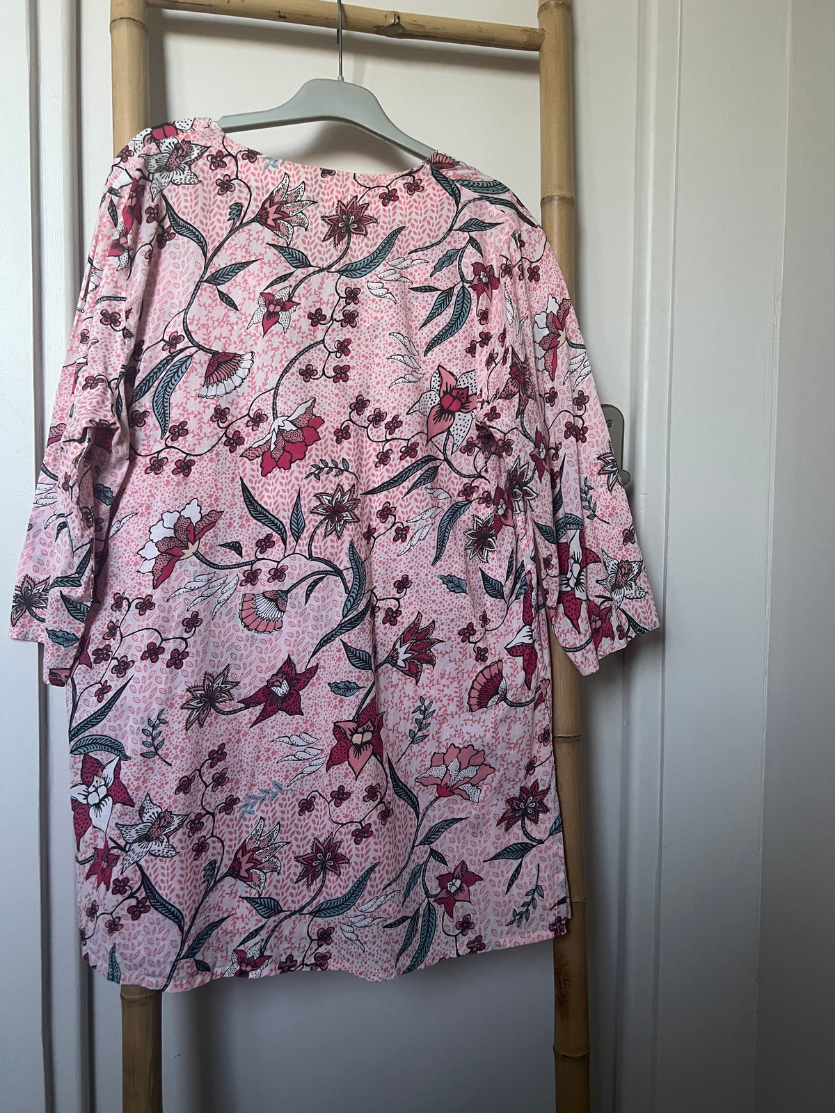 Tunique imprimée voile de coton bio LAURIE