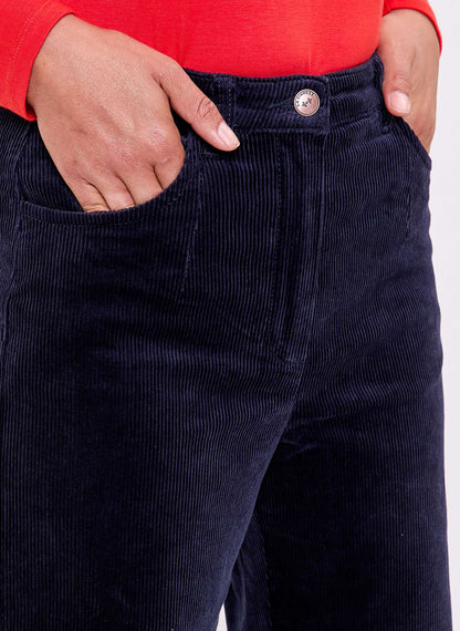 Pantalon large velours cotelé KEINAN