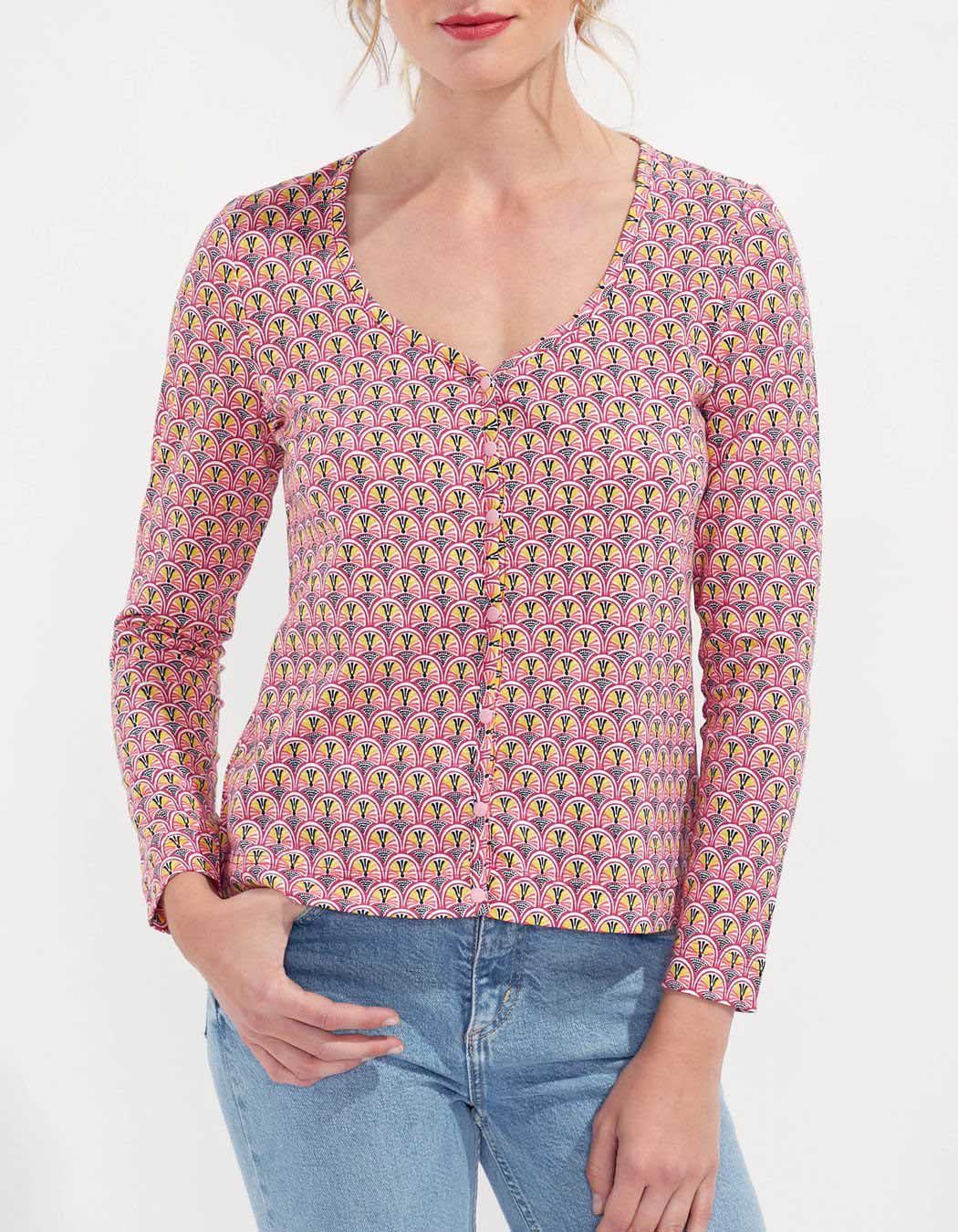 Gilet imprimé ASPARA
