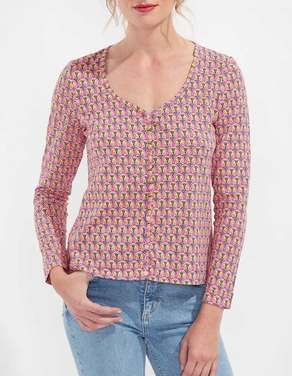 Gilet imprimé ASPARA