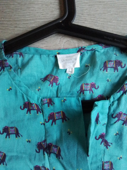 Top manches 3/4 coton