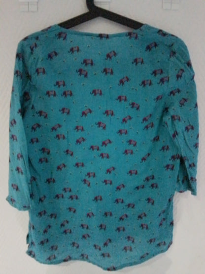 Top manches 3/4 coton