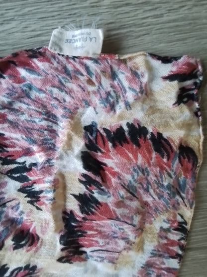 Grand foulard rectangle coton