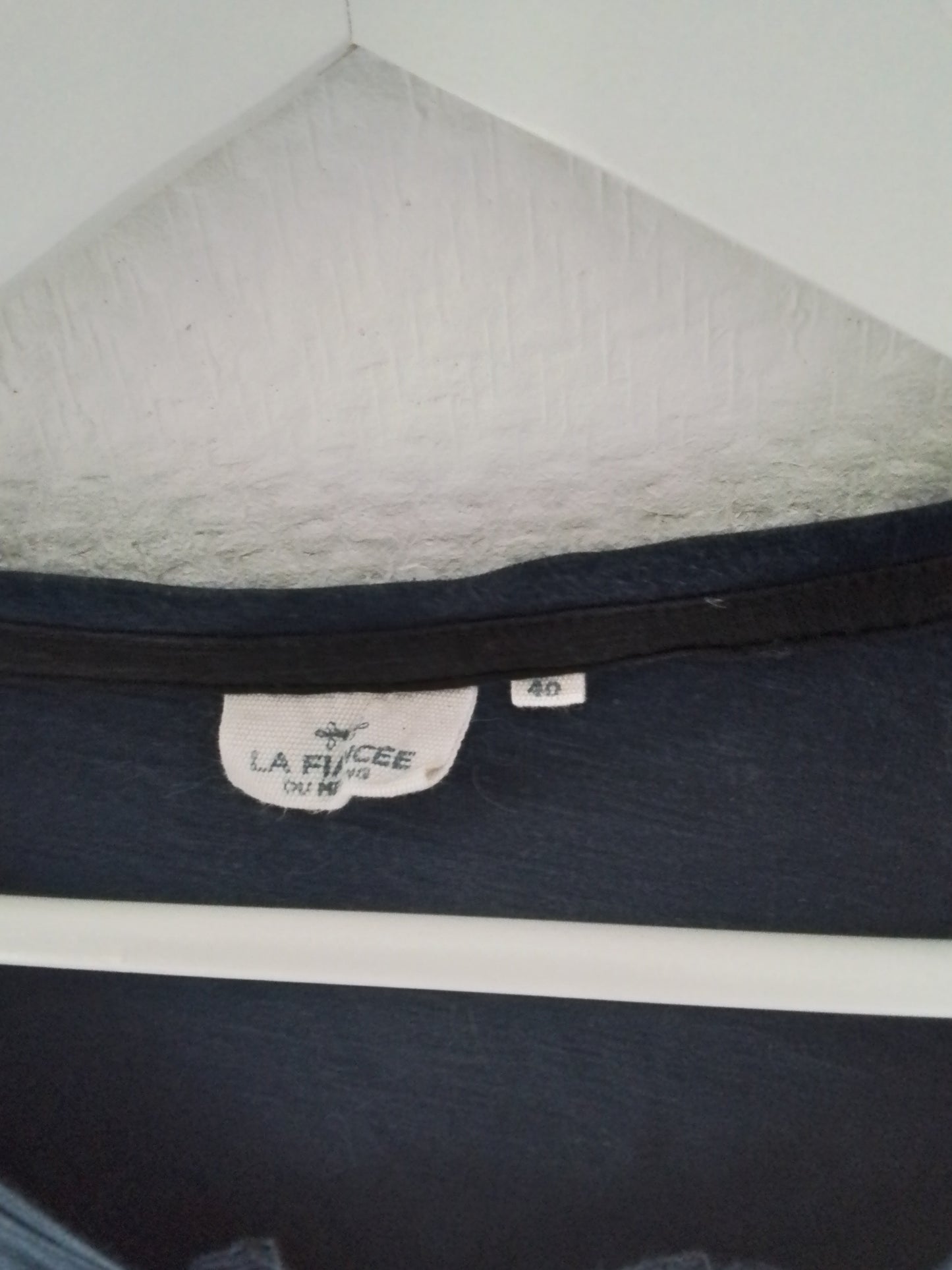 Tee-shirt manches longues coton biologique bleu marine