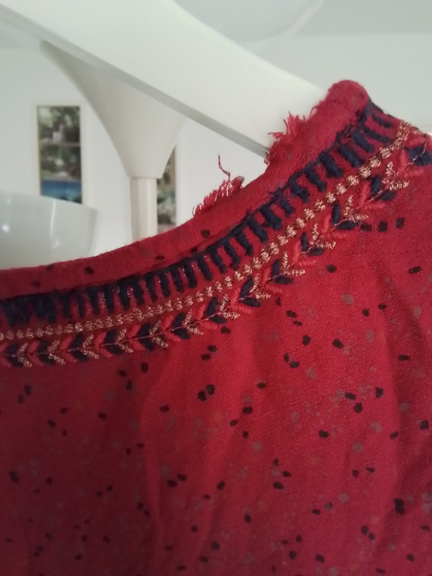 Top manches longues fuchsia