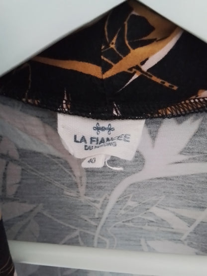 Veste viscose elasthanne noire