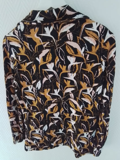 Veste viscose elasthanne noire