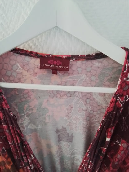 Robe portefeuille stretch