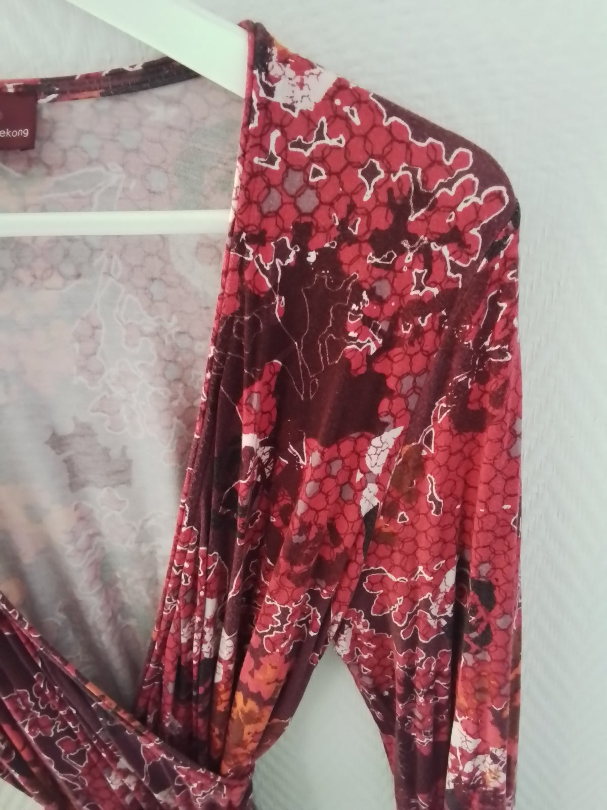 Robe portefeuille stretch