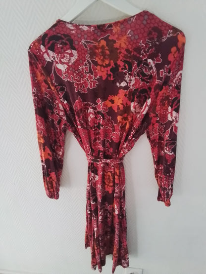 Robe portefeuille stretch