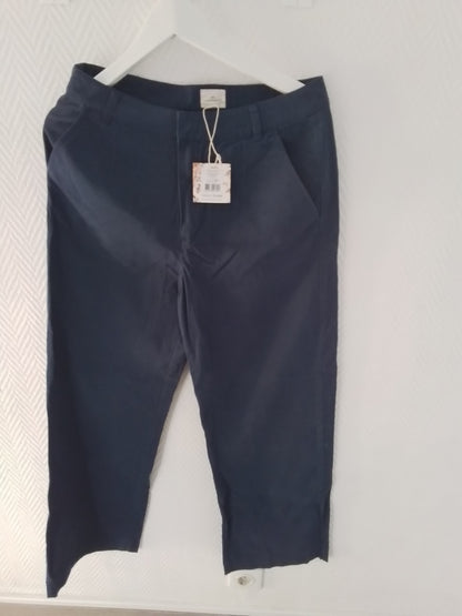 Pantalon coton jambe large CRAZY