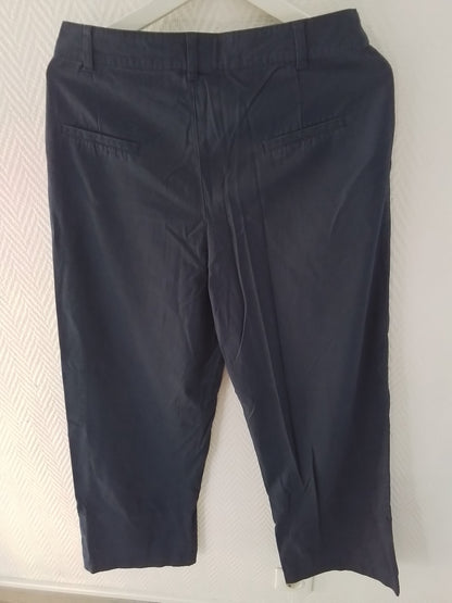 Pantalon coton jambe large CRAZY