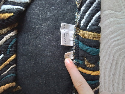 Jupe trapèze en maille SANIWA