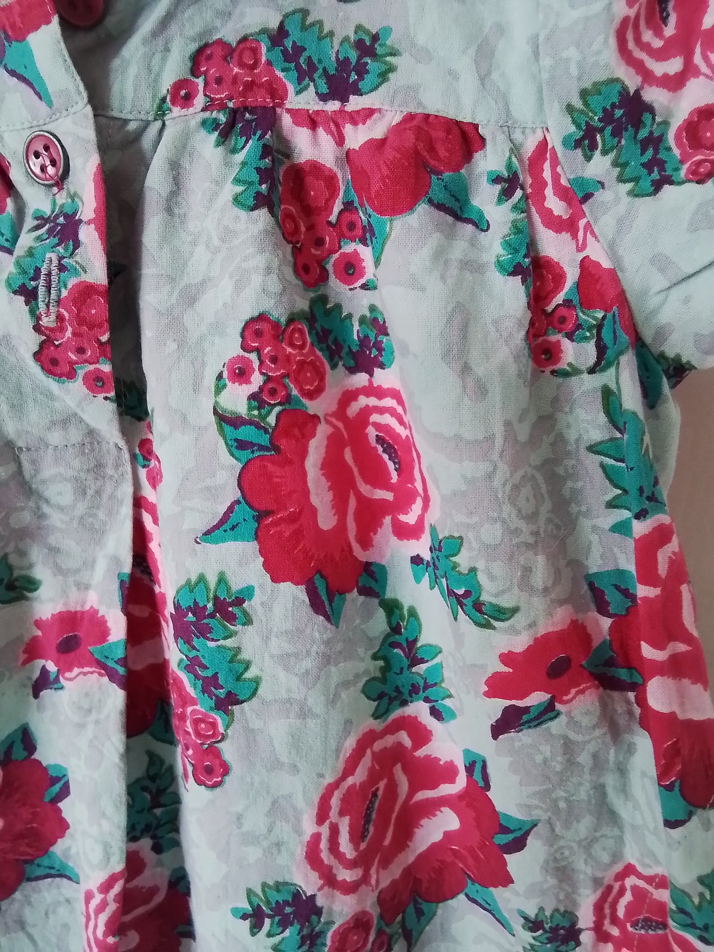 Robe fille coton taille 4 ans