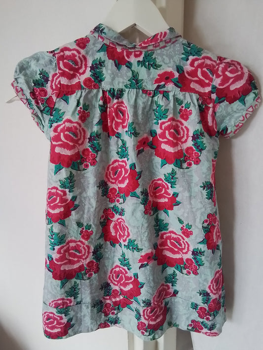 Robe fille coton taille 4 ans
