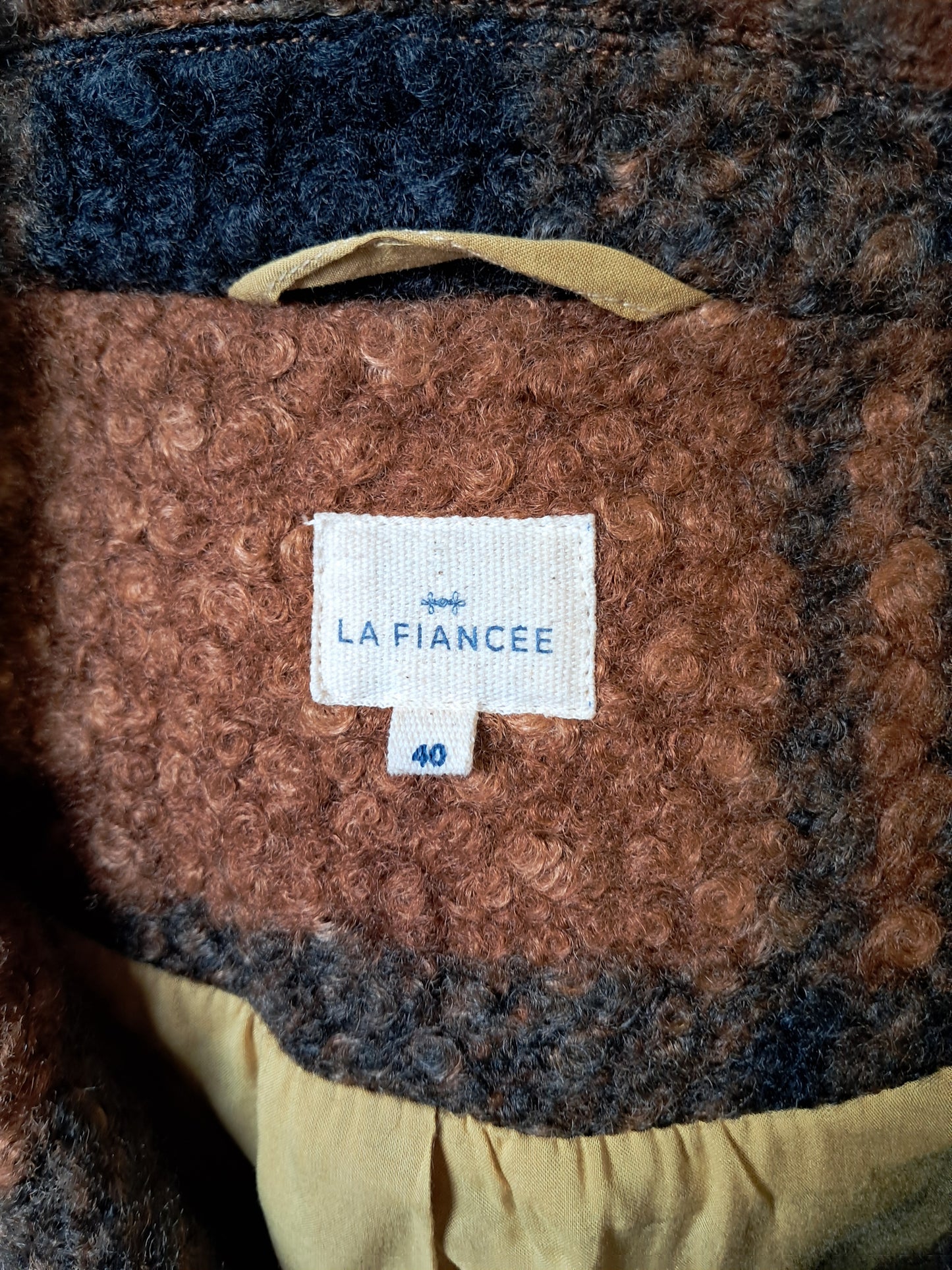 Veste à carreaux