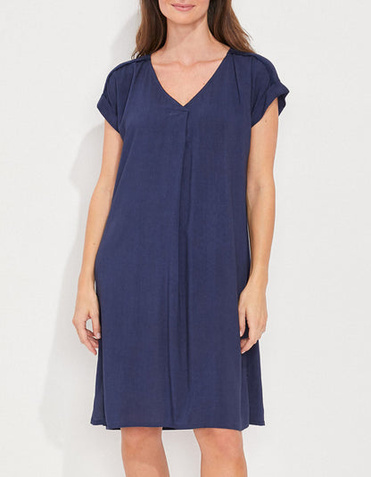 Robe évasée fluide ecovero TATOUINE