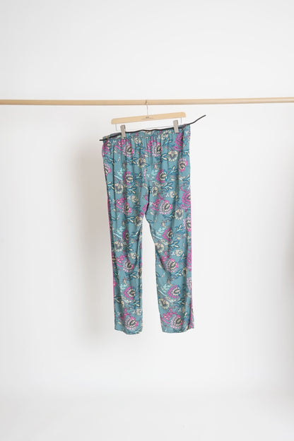 Pantalon de pyjama imprimé fluide