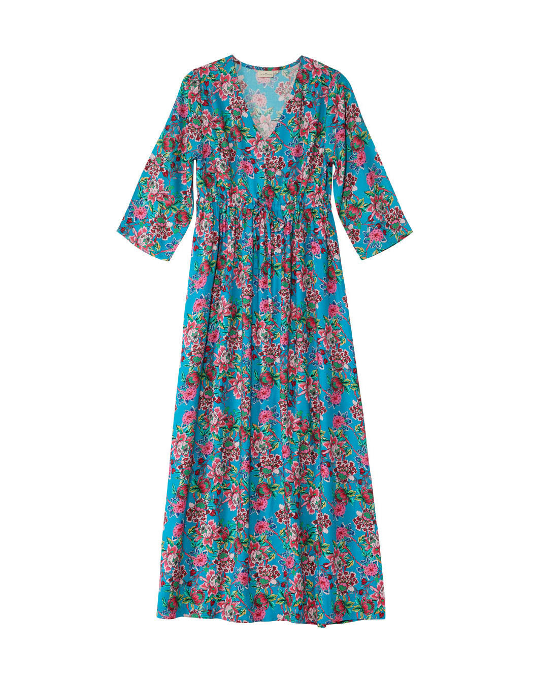Robe longue imprimée fluide Ecovero QUIMPUR