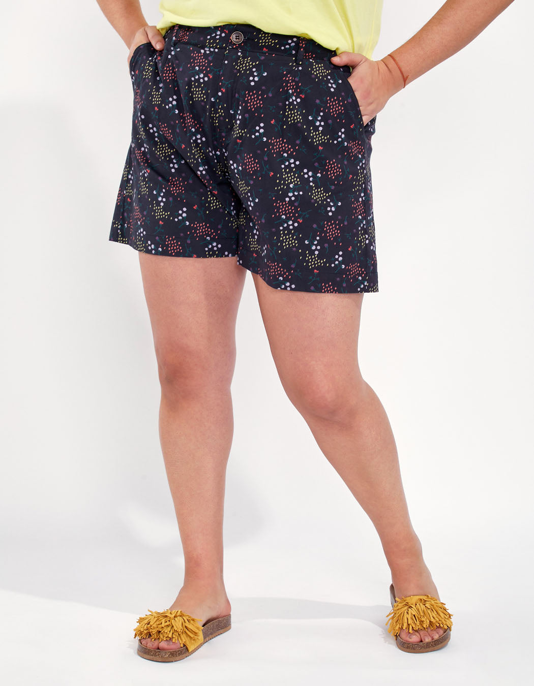 Short coton imprimé LAHAD