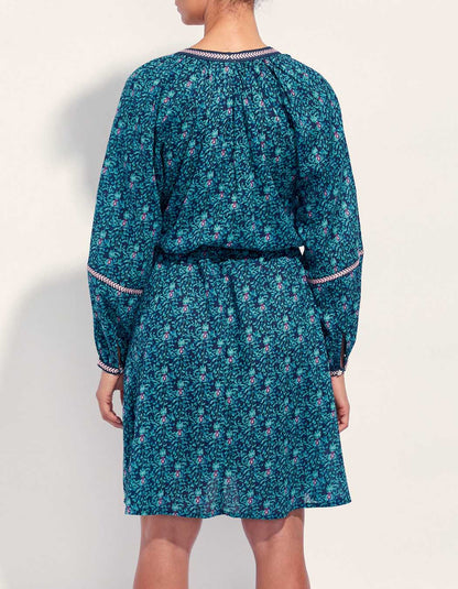 Robe ample imprimée coton bio ELUZAI