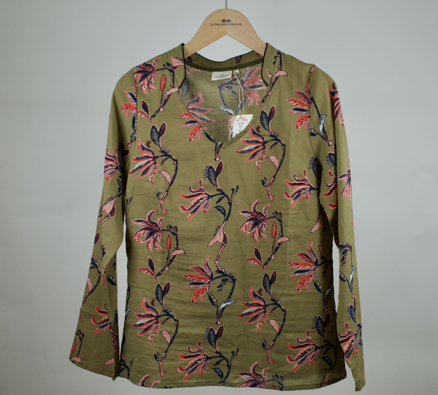 Top crêpe de coton Jinpa