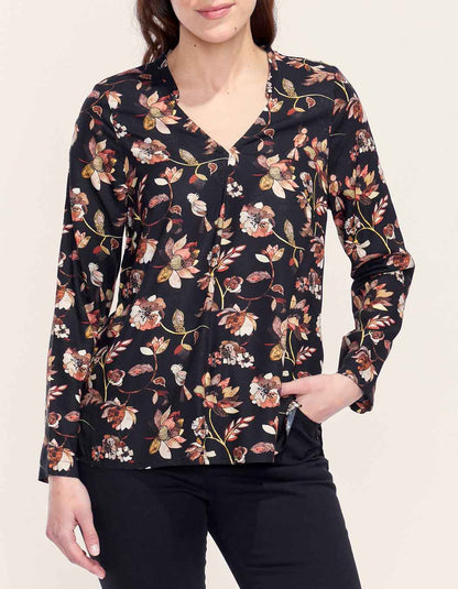 Blouse fluide evasée Ecovero AWARANE