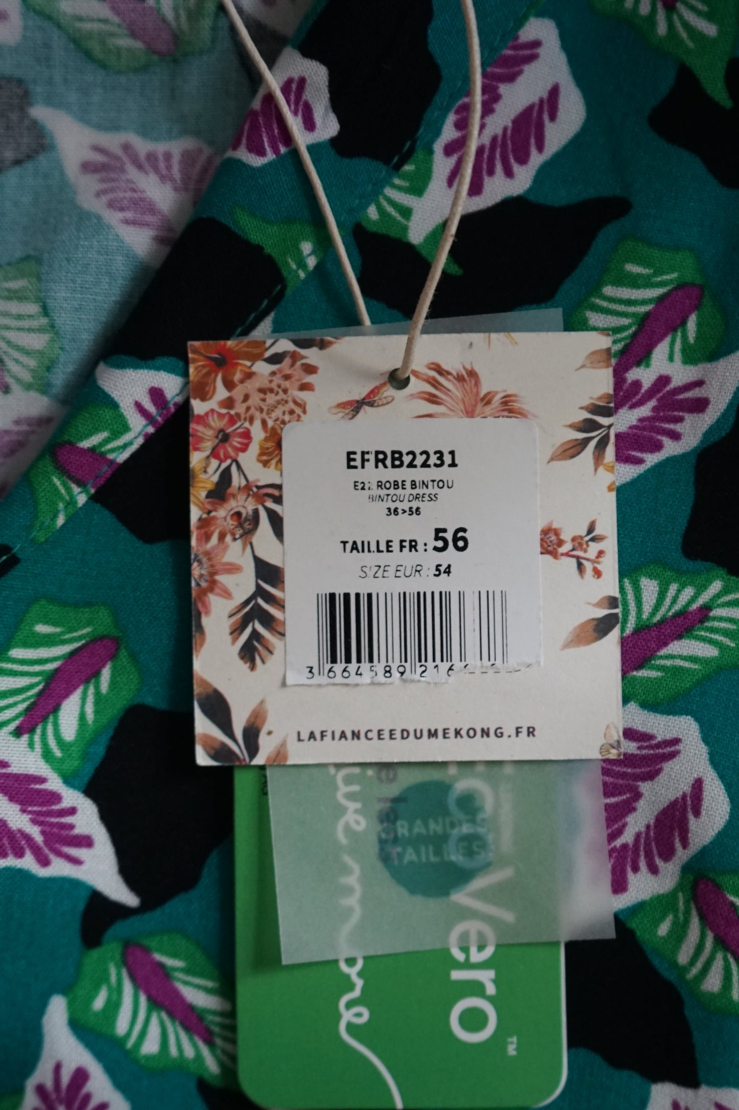 Robe fluide imprimée BINTOU