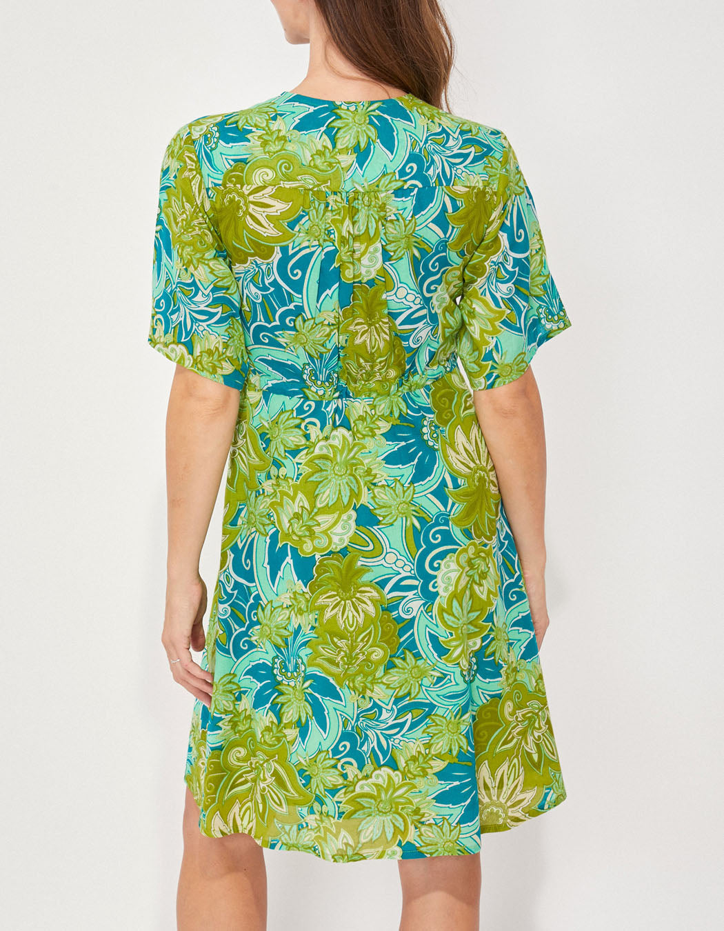 Robe coton bio évasée ZAINA