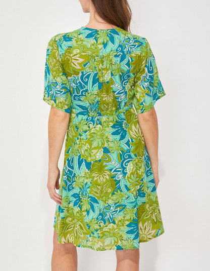 Robe coton bio évasée ZAINA