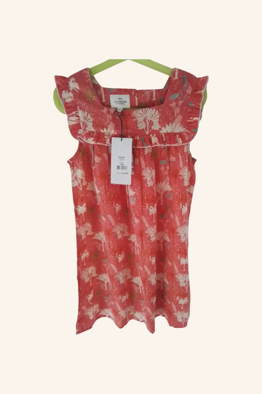 Robe fille coton imprimé ARIANA taille 10 ans