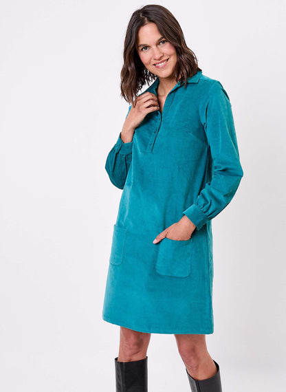 Robe droite velours côtelé bio PASSO