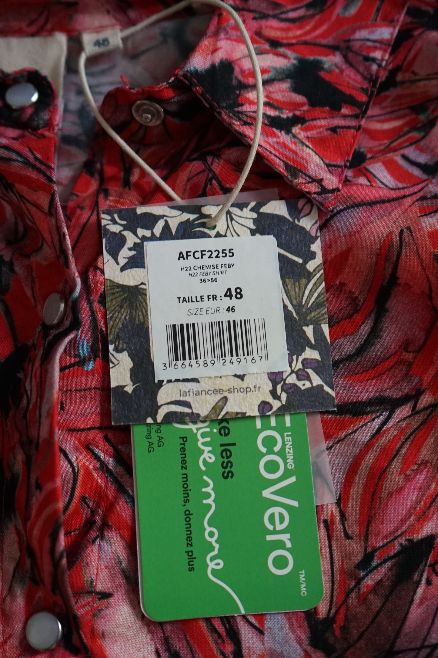 Chemise fluide Ecovero FEBY