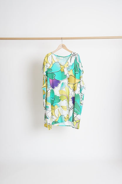 Blouse sans manches imprimée HENA