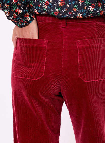 Pantalon large velours cotelé KEINAN