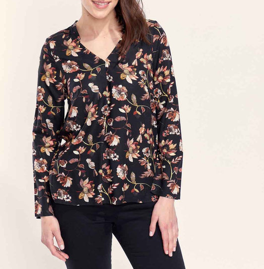 Blouse fluide evasée Ecovero AWARANE