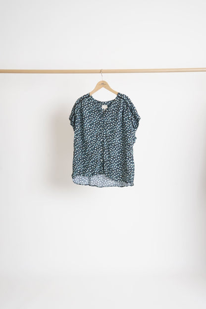 Blouse fluide col v ecovero VALERIA