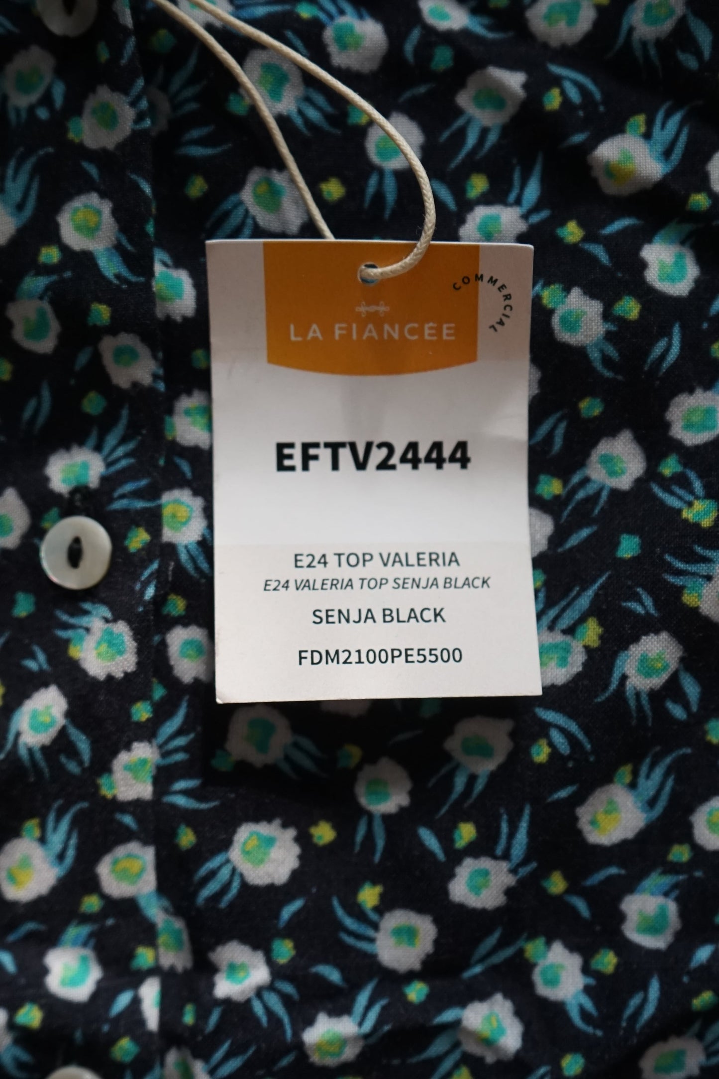 Blouse fluide col v ecovero VALERIA