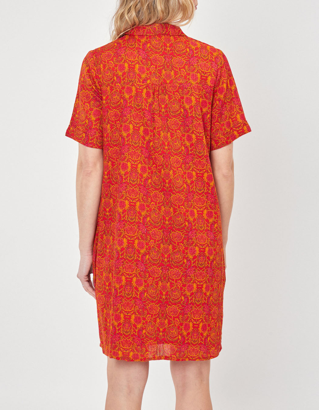 Robe chemisier crêpe de coton bio GAYANI