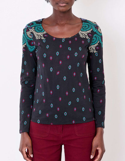 T-shirt imprimé coton bio KANPUR